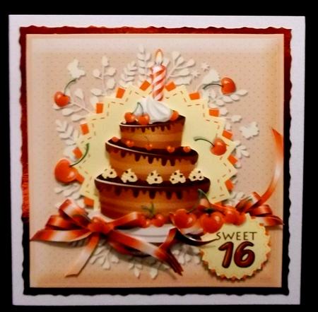 Sweet 16 -chocolate Cherry Delight Mini Kit by Suzi Cooper
