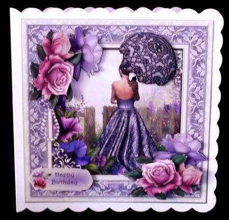 A Garden Walk Among the Flowers Mini Kit by Suzi Cooper