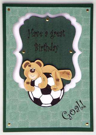 Footie Bear by Suzi Cooper