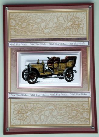 Vintage Car Pyramid by Suzi Cooper