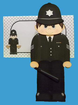 3D on the Shelf Card Kit - Police Sergeant Scott by Suzi Cooper