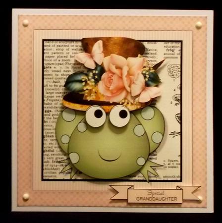 Pink Steampunk Frog Dictionary Mini Kit by Suzi Cooper