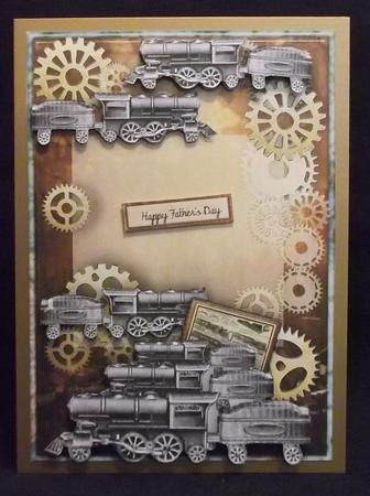 Train Set Male Card by Suzi Cooper