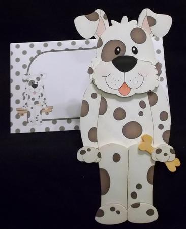 3D on the Shelf Card Kit - Spot the Spotty Dog by Suzi Cooper