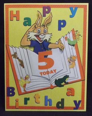 Open Book Birthday by Suzi Cooper