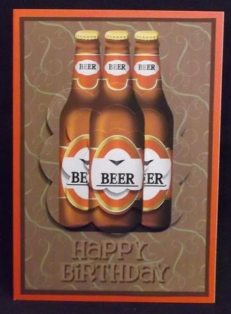 Plenty of Beers Scalloped Pyramid by Suzi Cooper