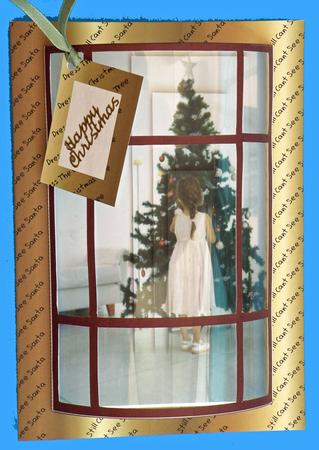 3D Bay Window - Dressing the Tree by Suzi Cooper