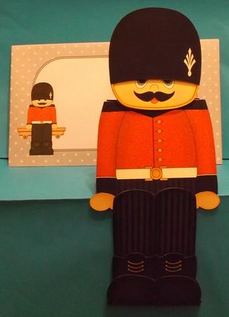 3D on the Shelf Card Kit - Guardsman Jason by Suzi Cooper