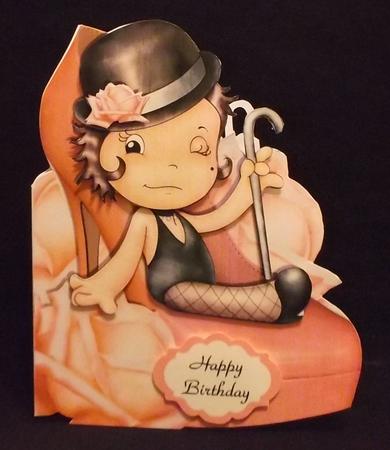 All Grown Up - Shaped Topper by Suzi Cooper
