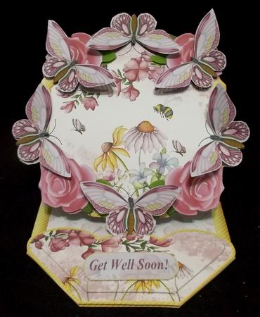 Summer Garden Butterfly Mini Easel Kit by Suzi Cooper