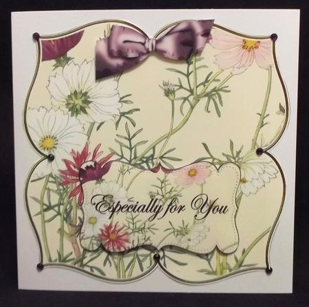 Cosmos Especially 8in Large Blooms Fancy Topper by Suzi Cooper