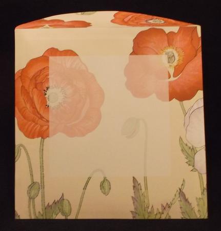 Red Poppy Large Blooms 8in Envelope Mini Kit by Suzi Cooper