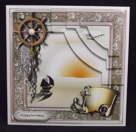 Sailing at Sunset Corner Stacker Mini Kit 2 by Suzi Cooper