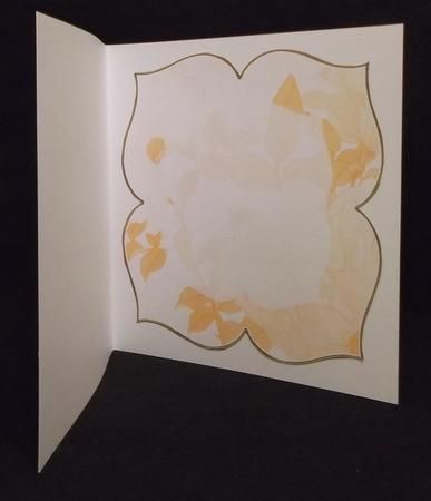Lemon Rose Orange Large Blooms 8inch Insert Panel by Suzi Cooper