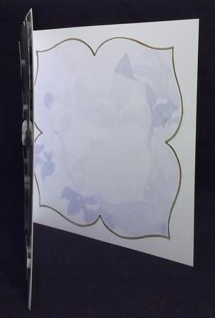 Lemon Rose Pale Blue Large Blooms 8inch Insert Panel by Suzi Cooper