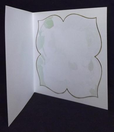 Pink Rose Olive Large Blooms 8inch Insert Panel by Suzi Cooper
