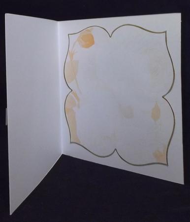 Pink Rose Orange Large Blooms 8inch Insert Panel by Suzi Cooper