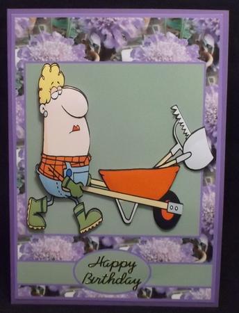 Mildred in the Garden by Suzi Cooper