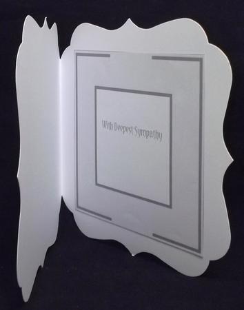 Sympathy Blank Insert by Suzi Cooper