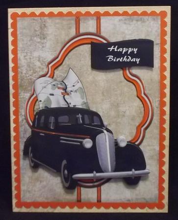 Car Male Topper by Suzi Cooper