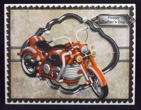 Bike Male Topper by Suzi Cooper