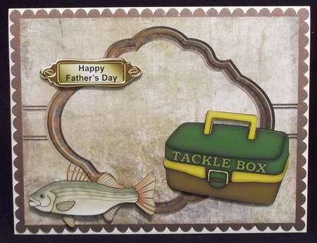Fishing Male Topper by Suzi Cooper