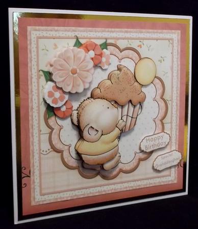 Sprinkles Mouse & Cupcake 8x8 Mini Kit & Decoupage by Suzi Cooper