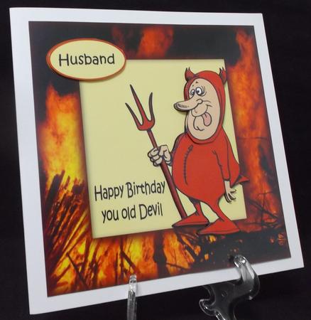 Happy Birthday You Old Devil by Suzi Cooper