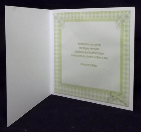 Twins Birthday Insert by Suzi Cooper