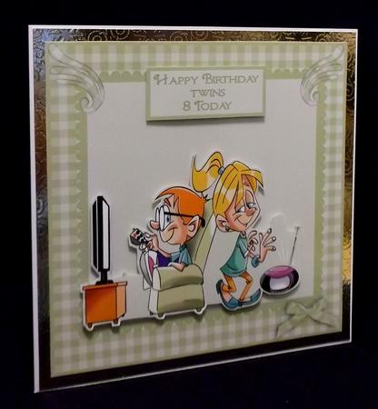Twins Birthday by Suzi Cooper