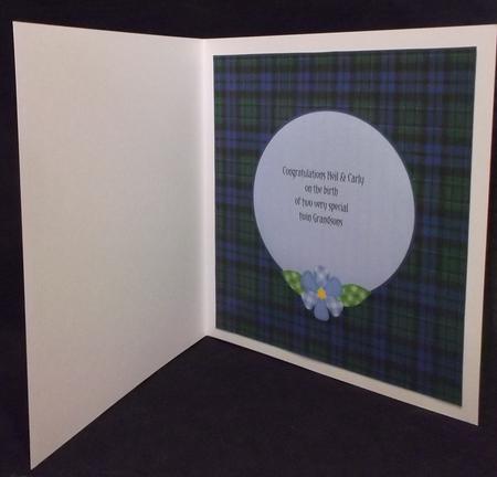 Scottish Twins Insert by Suzi Cooper