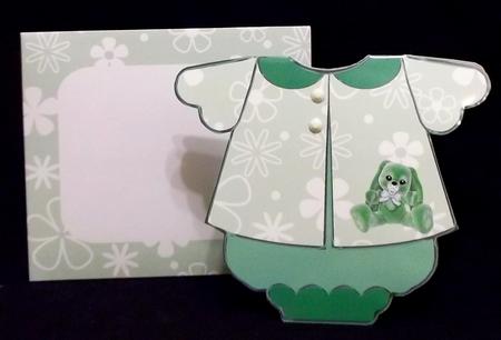 Romper Suit Green by Suzi Cooper