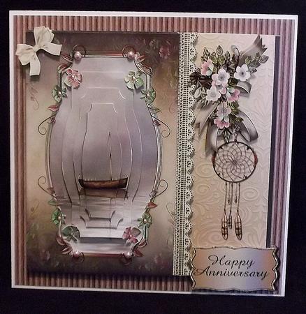 Dream Cathcher Pyramid Card Front Mini Kit by Suzi Cooper