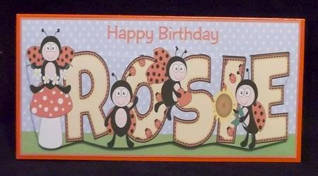 Cute Ladybirds Rosie Large Dl by Suzi Cooper