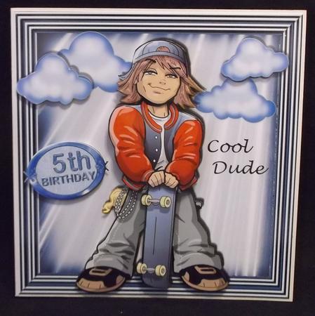 Cool Dude! with His Skateboard, Ages 15/18 Yrs Min Kit by Suzi Cooper