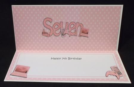 Large Dl 7th Birthday Gadgets N Gizmos Insert by Suzi Cooper
