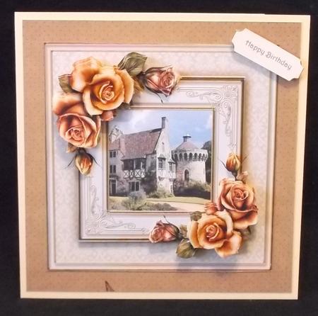 Scotney Castle & Autumn Roses Mini Kit by Suzi Cooper