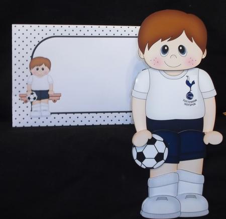 3D on the Shelf Card Kit - Little Footballer Peter by Suzi Cooper
