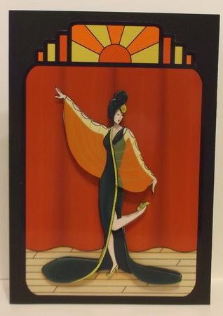 Roaring Twenties Art Deco Lady 1920's by Suzi Cooper