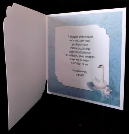 Swan Song -  Co-ordinating Insert by Suzi Cooper