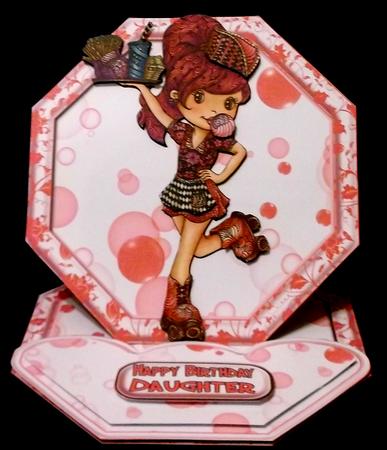 Zentangle Waitress Mini Easel Kit by Suzi Cooper