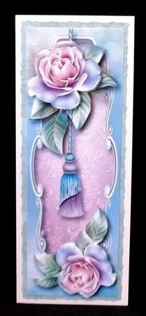 Gorgeous Pastel Roses Large Dl by Suzi Cooper