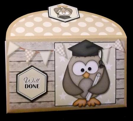Graduation Owl Money Wallet by Suzi Cooper