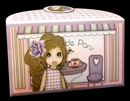 Shopping in Paris Money Wallet by Suzi Cooper
