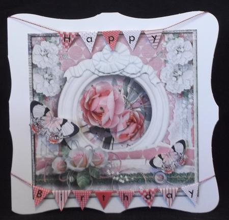 Alphabet Bunting Hot Pink Letters Numbers & Blanks by Suzi Cooper
