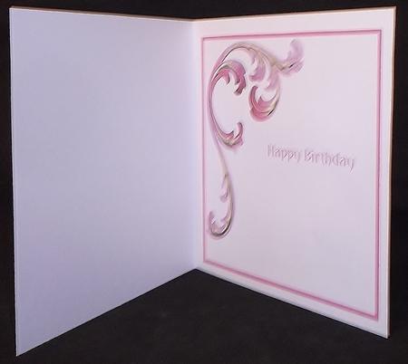 Lilac Corner Pink Insert 8x8 by Suzi Cooper