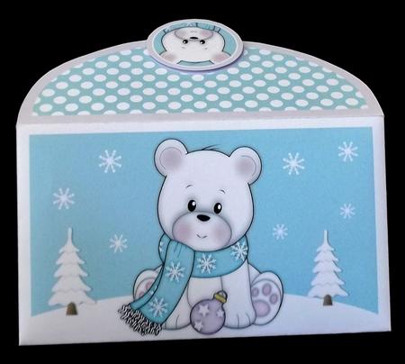 Polar Bear Kisses Money Wallet by Suzi Cooper