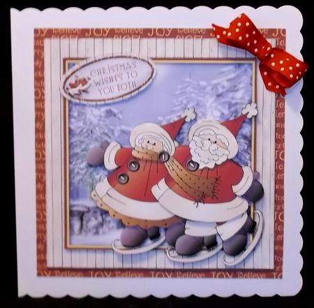 Mr & Mrs Claus by Suzi Cooper