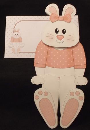 3D on the Shelf Card Kit - Ipsy Bunny by Suzi Cooper