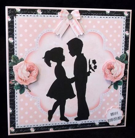 Young Love Card Topper by Suzi Cooper